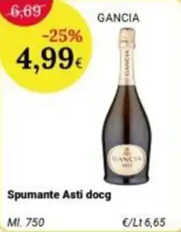 Re Mercato Lucrezia Spumante Asti docg Gancia offerta