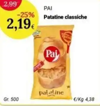 Pai Patatine classiche