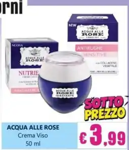 Euroshop Acqua alle Rose Crema Viso offerta