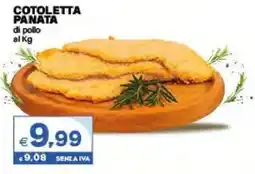 Boningros Cash and Carry Cotoletta panata di pollo offerta