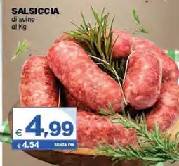 Boningros Cash and Carry Salsiccia di suino offerta