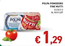 Coal Polpa pomodoro fine Mutti offerta