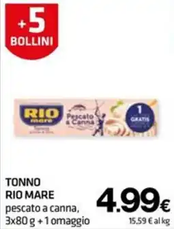 Superconti Tonno Rio Mare offerta