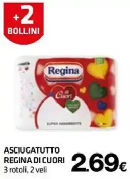 Superconti Asciugatutto Regina di cuori offerta