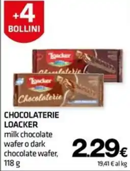 Superconti Chocolaterie Loacker offerta