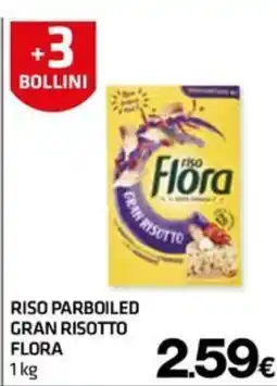 Superconti Riso parboiled gran risotto flora offerta