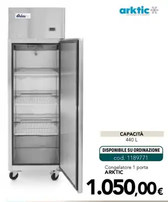 Congelatore 1 porta ARKTIC