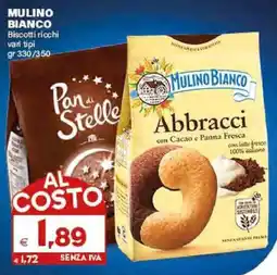 Boningros Cash and Carry Mulino Bianco Biscotti ricchi offerta