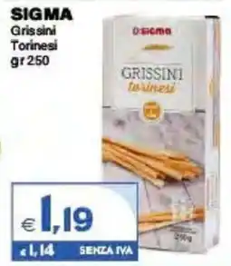 Boningros Cash and Carry Sigma Grissini Torinesi offerta