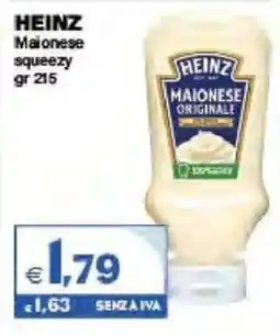 Boningros Cash and Carry Heinz Maionese squeezy offerta