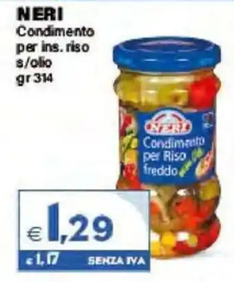 Neri condimento per riso freddo