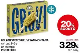 Superconti Gelato stecco gruvi sammontana offerta