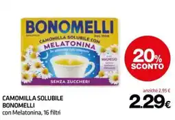 Superconti Camomilla solubile Bonomelli con Melatonina offerta