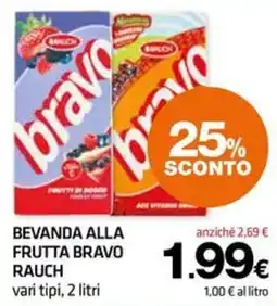 Superconti Beveranda alla frutta Bravo Rauch offerta
