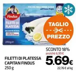 Superconti Filetti di platessa capitan findus offerta