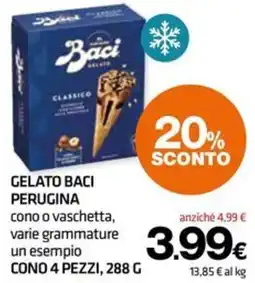 Superconti Gelato Baci Perugina offerta