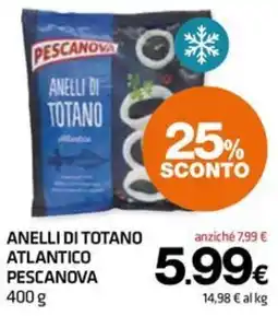 Superconti Anelli di totano atlantico Pescanova offerta