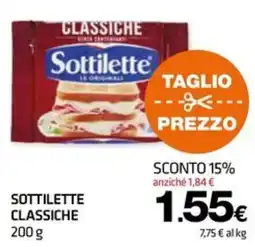 Superconti Sottilette classiche offerta