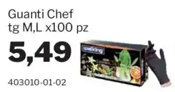 GrosMarket Guanti Chef offerta