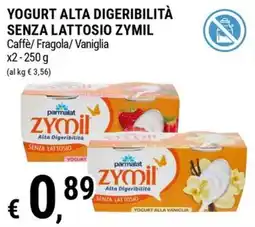Tre Valli Supermercato Yogurt alta digeribilità senza lattosio Zymil offerta