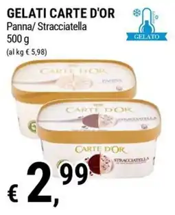 Tre Valli Supermercato Gelati Carte d'Or Stracciatella offerta