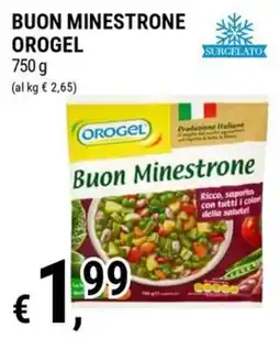 Tre Valli Supermercato Buon Minestrone Orogel offerta