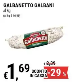 Tre Valli Supermercato Galbanetto Galbani offerta