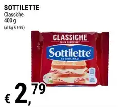 Tre Valli Supermercato Sottilette classiche offerta