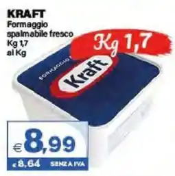 Boningros Cash and Carry Kraft Formaggio spalmabile fresco offerta