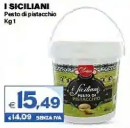 Boningros Cash and Carry I siciliani pesto di pistacchio offerta