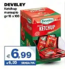 Boningros Cash and Carry Develey Ketchup marsupio offerta