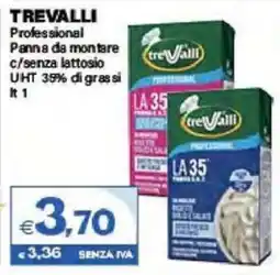 Boningros Cash and Carry Trevalli Professional Panna da montare c/senza lattosio offerta
