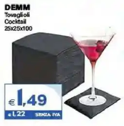 Boningros Cash and Carry DEMM Tovaglioli Cocktail offerta