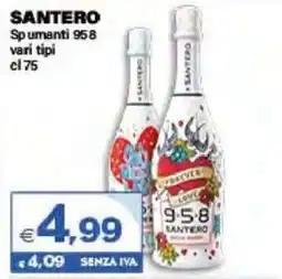 Boningros Cash and Carry Santero Spumanti 958 offerta