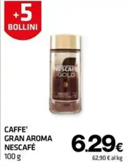 Superconti Caffè Gran Aroma Nescafé offerta