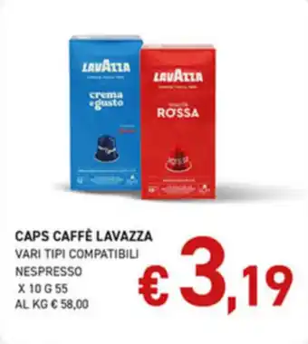 Caps Caffè Lavazza