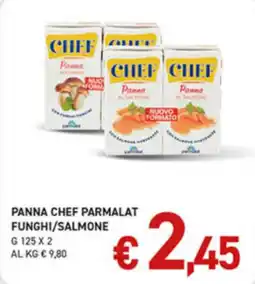 Coal Panna Chef Parmalat Funghi/Salmone offerta