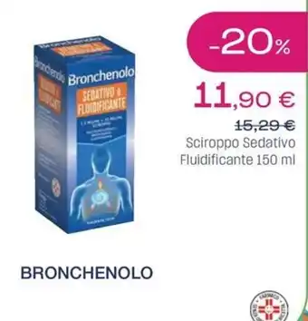 Sciroppo Sedativo Fluidificante Bronchenolo