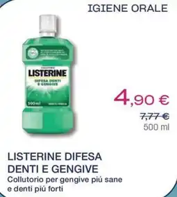 BENU Farma Listerine difesa denti e gengive offerta