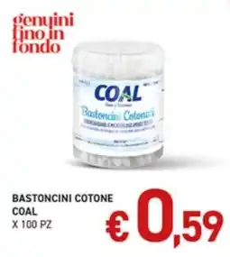 Coal Bastoncini cotone Coal offerta