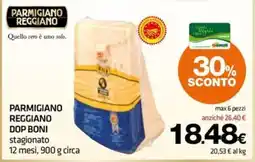 Superconti Parmigiano Reggiano DOP Boni offerta