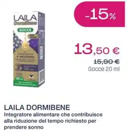 BENU Farma Laila Dormibene Gocce offerta