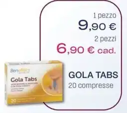 BENU Farma Gola Tabs Beneffect offerta