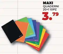 Amashop Maxi quaderni offerta