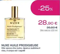 BENU Farma Nuxe Huile Prodigieuse offerta