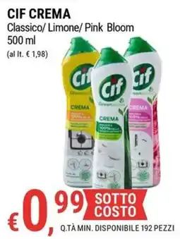 Tre Valli Supermercato Cif Crema offerta