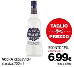 Superconti Vodka Keglevich classica offerta