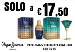Euroshop Pepe Jeans Celebrate Him - Her offerta