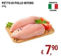 Tre Valli Supermercato Petto di pollo intero offerta