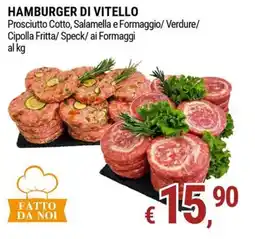 Tre Valli Supermercato Hamburger di vitello offerta